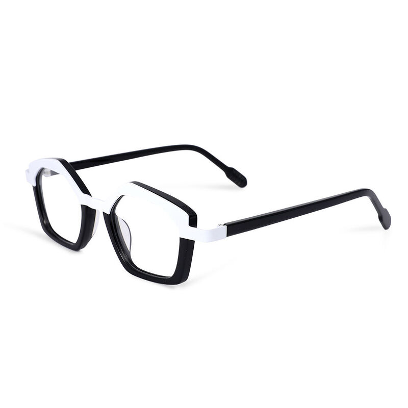 Parker Geometric Black Glasses