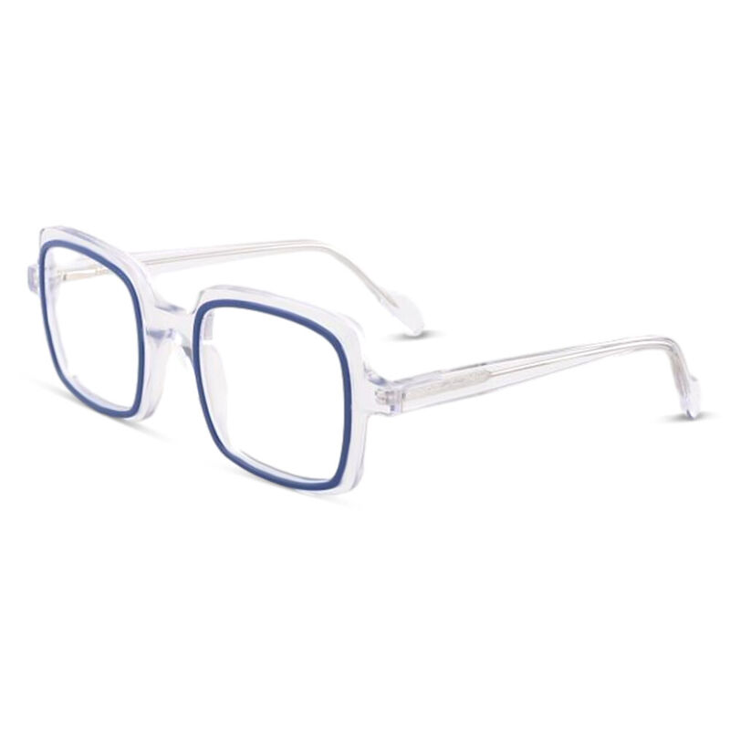 Malory Square Clear Glasses