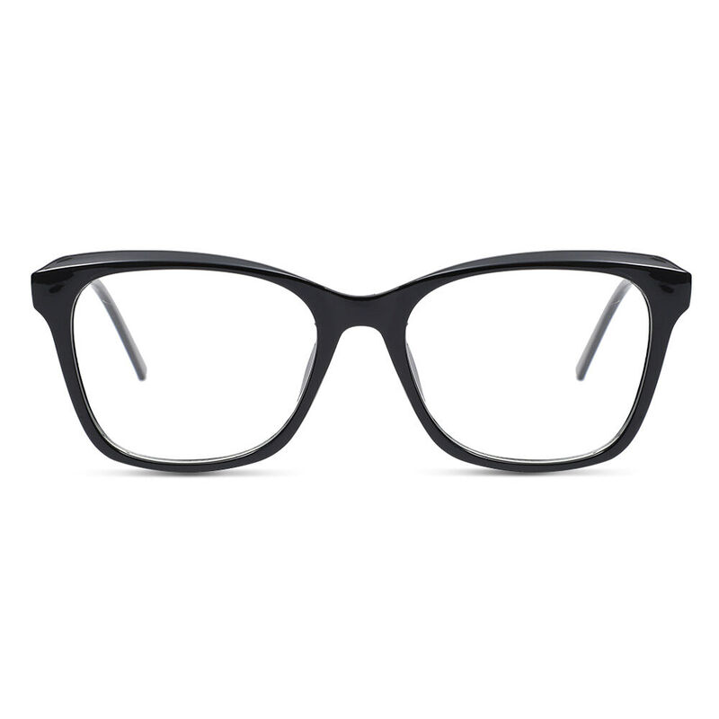 Vinc Square Black Glasses