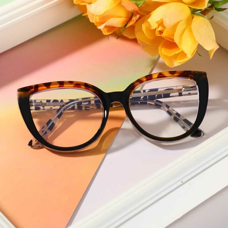 Wesley Cat Eye Tortoise Glasses