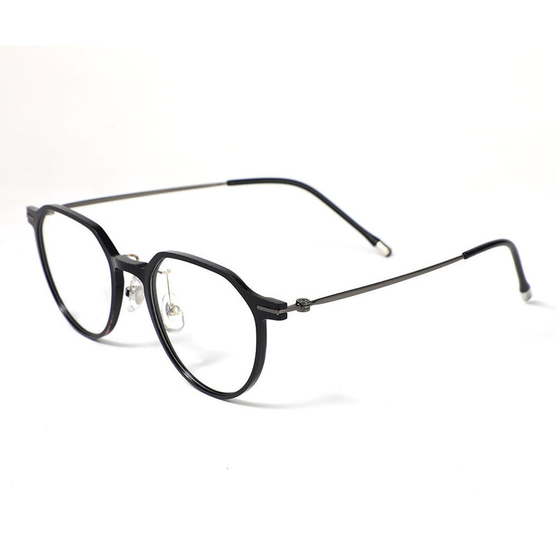 Lunettes de Vue Anderso Runde Noir