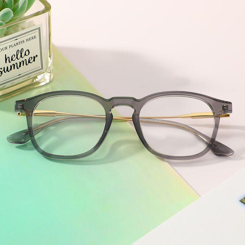 Thomson Square Gray Glasses