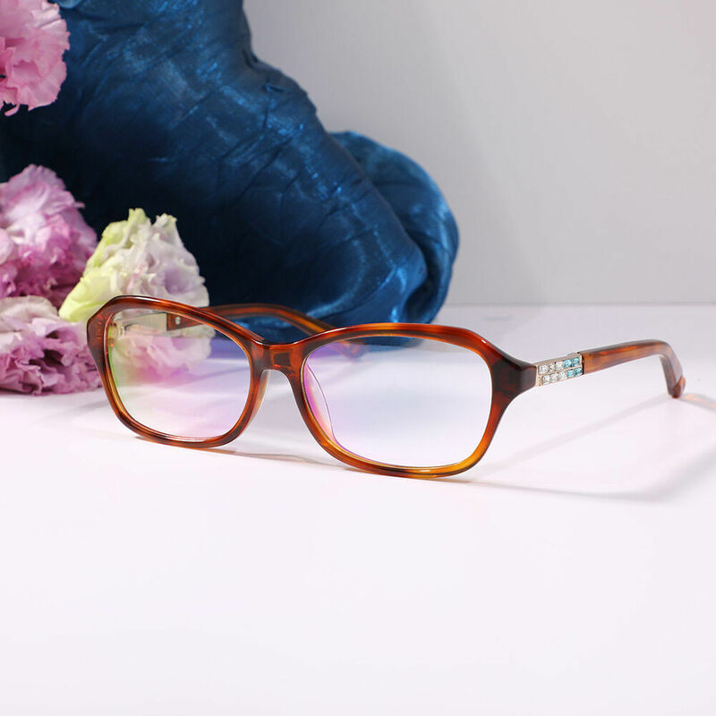 Congre Rechteckige Schildkröte Brille