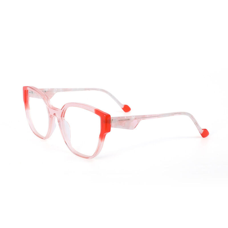 Mysti Cat Eye Pink Glasses