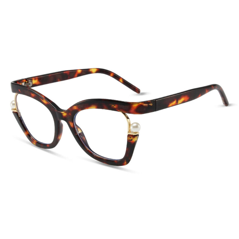 Halona Cat Eye Tortoise Glasses