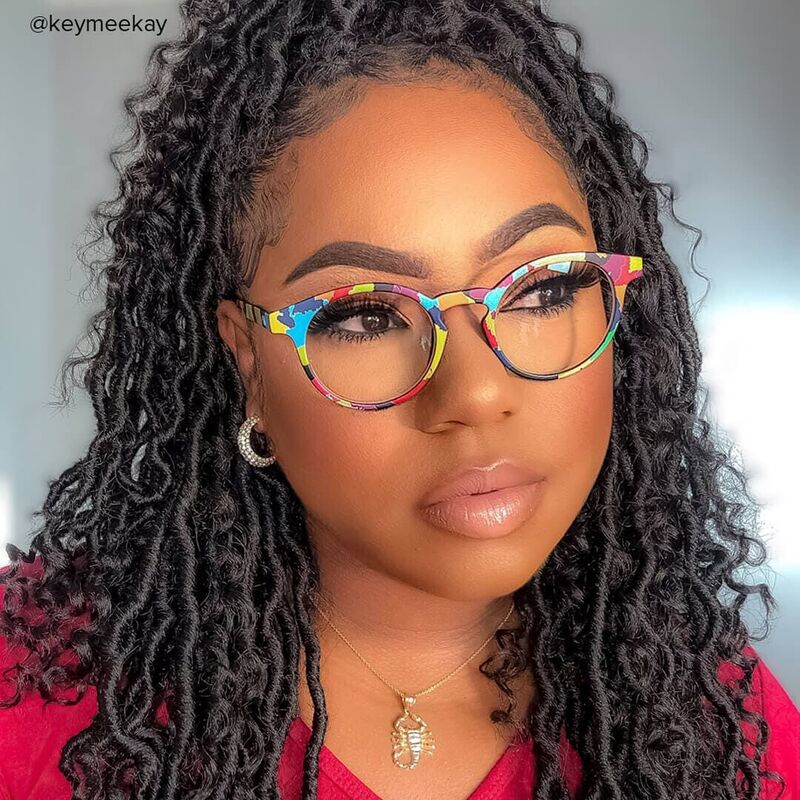 Alvi Round Multicolor Glasses