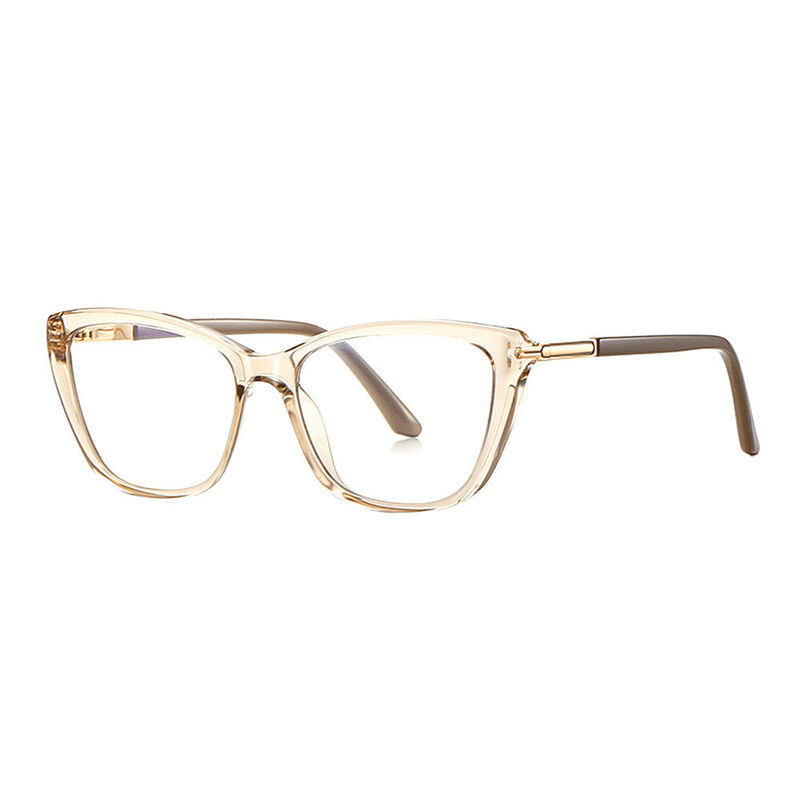 Tracy Cat Eye Champagne Glasses