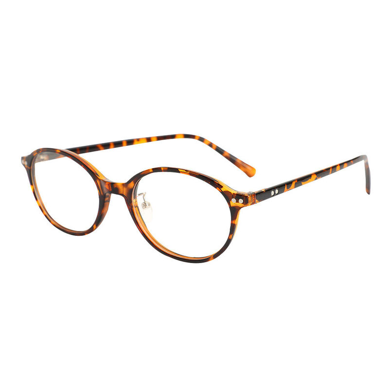 Myra Oval Tortoise Glasses
