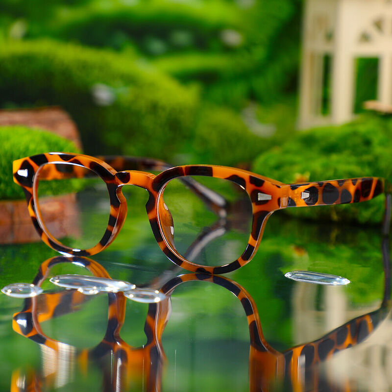Lucien Square Tortoise Glasses