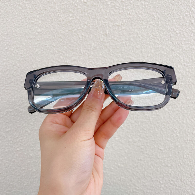 Merl Square Gray Glasses