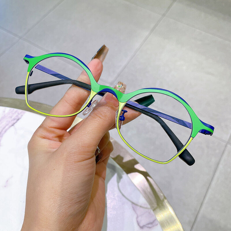 Lunettes de Vue Bets Ovale Vert