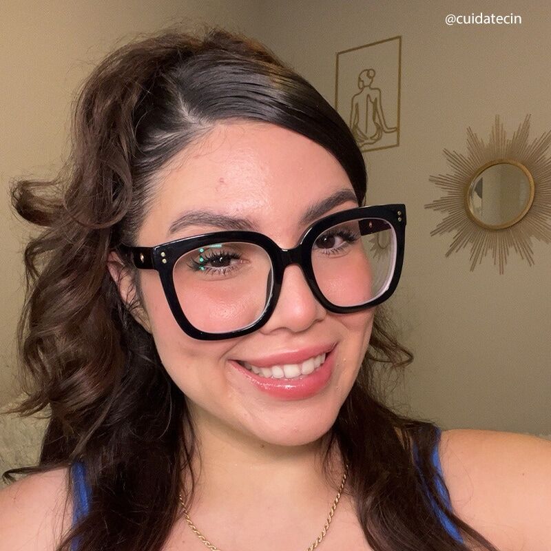Trog Square Black Glasses