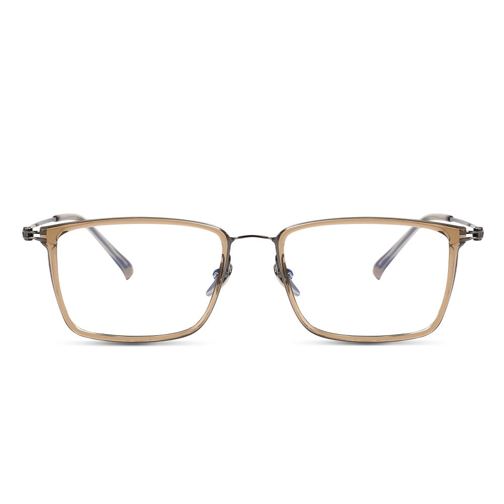 Alfred Rechteckig Braun Brille