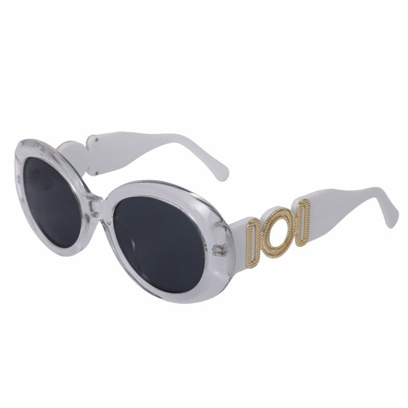 Tucci Cat Eye Clear Sunglasses