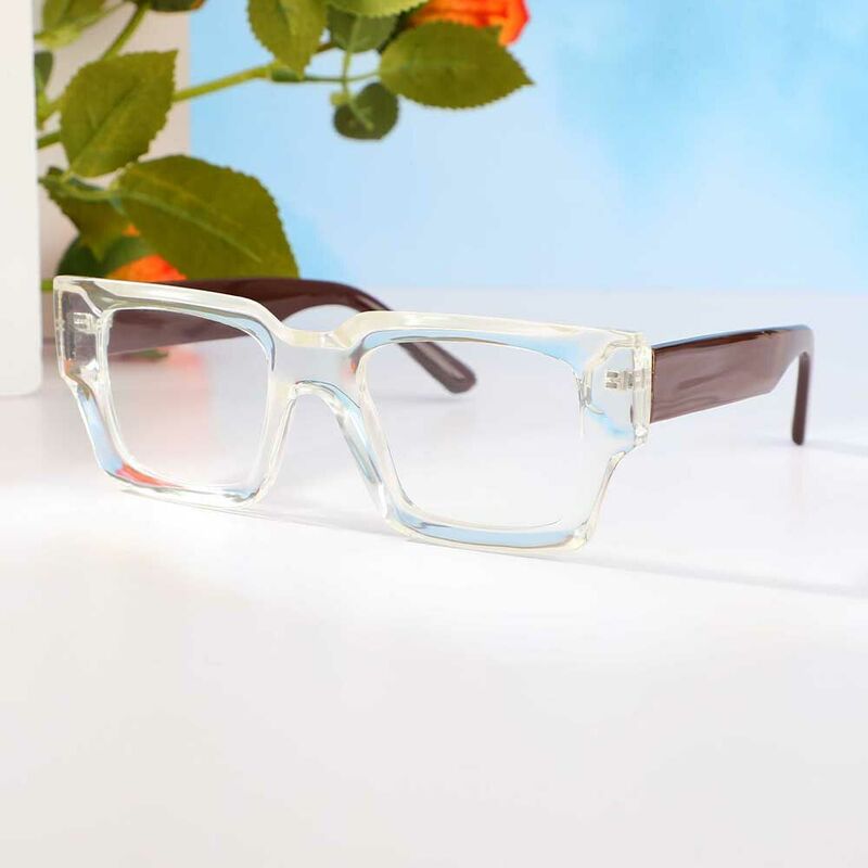 Lunettes de Vue Baron Carré Transparent