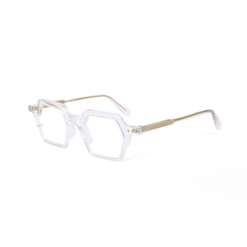 Murphy Geometric Clear Glasses