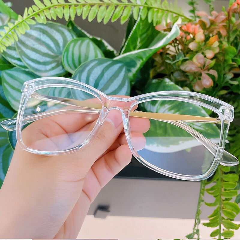 Adaire Cat Eye Clear Glasses