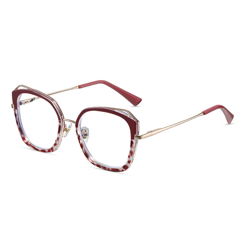Patrick Cat Eye Purple Glasses