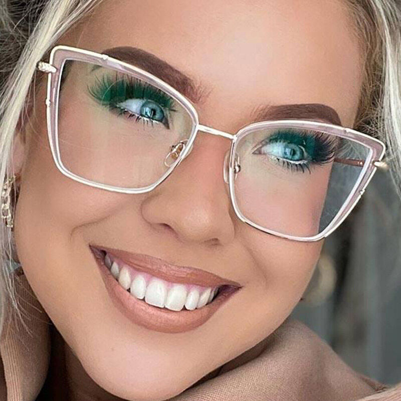 Occhiali da Vista  Burke Cat Eye Rosa