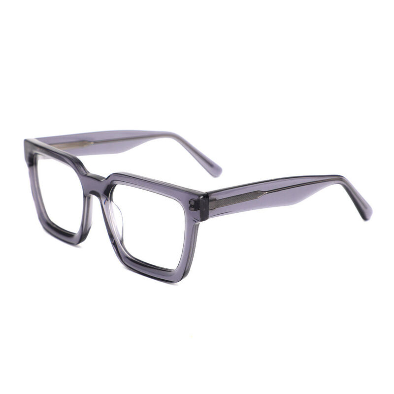 Edward Square Grey Glasses