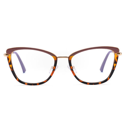 Breenda Cat Eye Brown Glasses