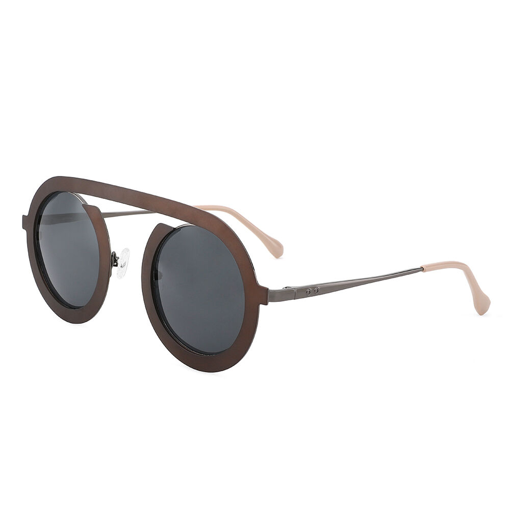 Buffer Pilote Braune Sonnenbrille
