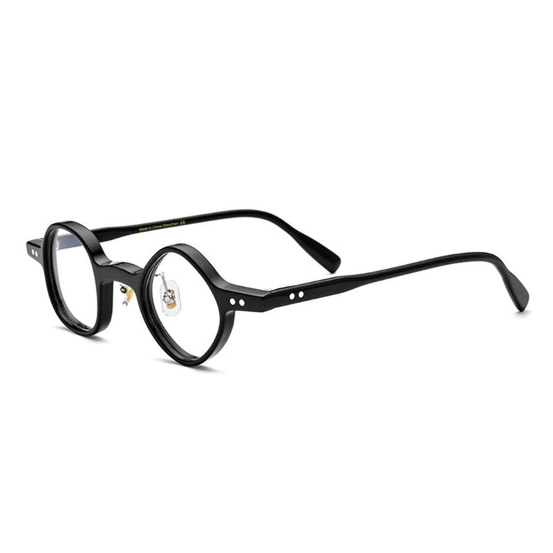 Dominic Square Black Glasses