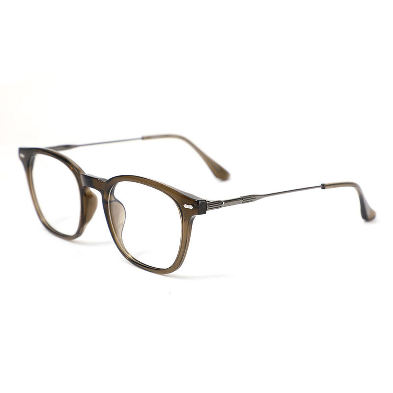 Pepys Square Brown Glasses