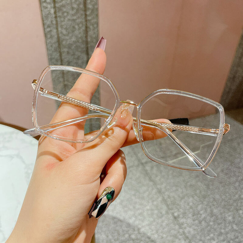Hemingwe Geometric Blue Glasses