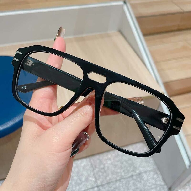 Maxwel Aviator Black Glasses