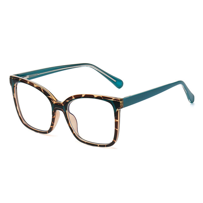 Lunettes de Vue Aubrey Cat Eye Léopard