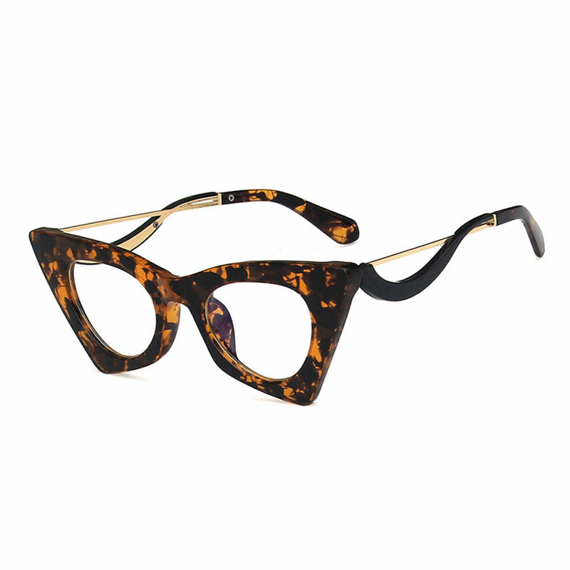 Yehu Cat Eye Tortoise Glasses