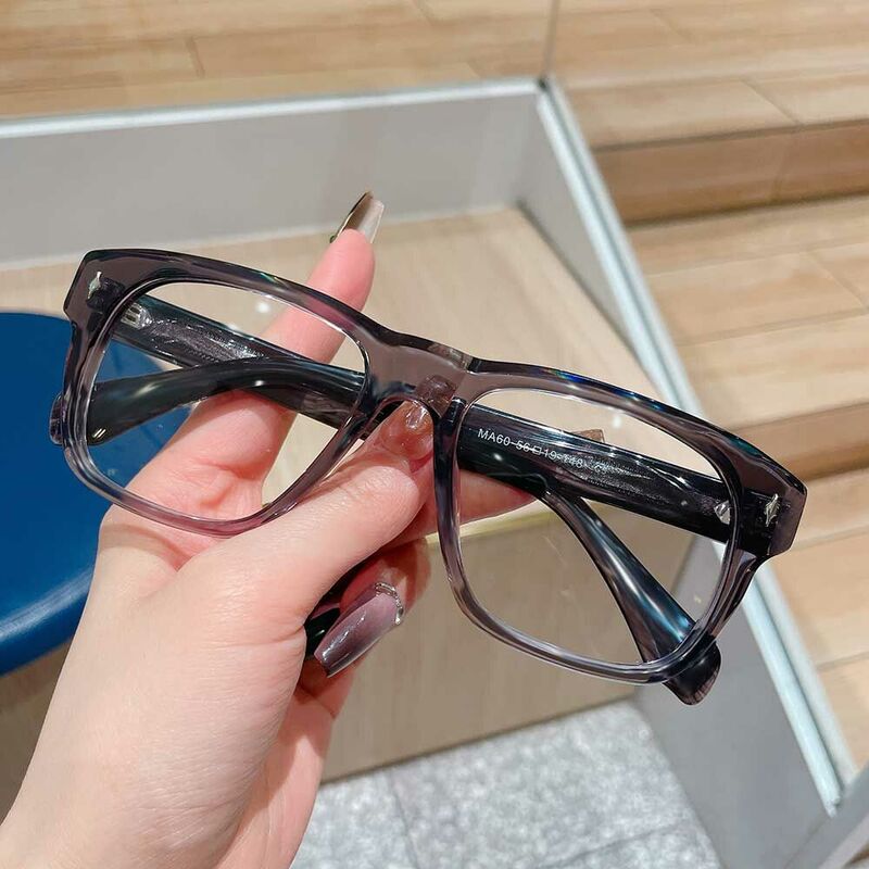 Ellen Aviator Grey Glasses