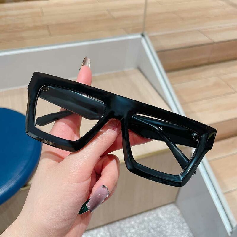 Duncan Aviator Black Glasses
