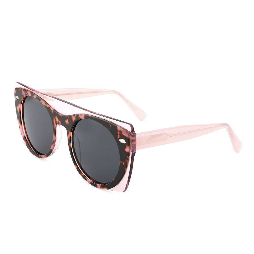 Otter Aviator Pink Tortoise Sunglasses