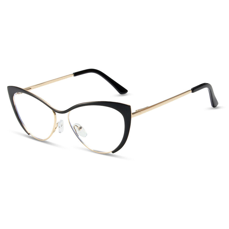 Dulles Cat Eye Black Glasses