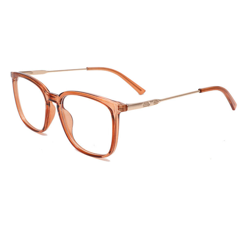 Salaa Square Brown Glasses