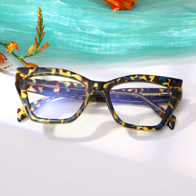 Leighton Cat Eye Tortoise Glasses
