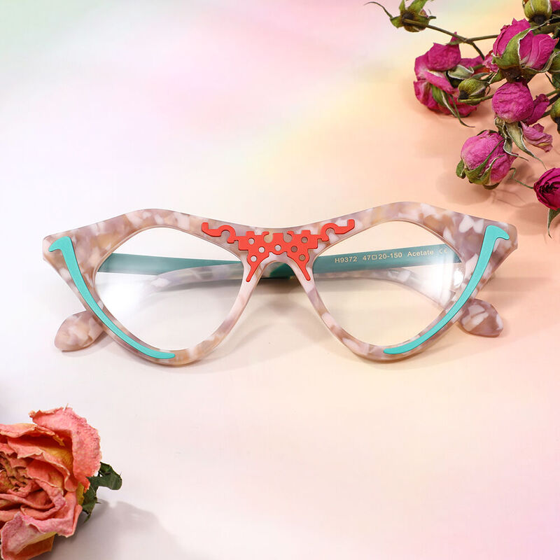 Occhiali da Vista Clapham Cat Eye Rosa