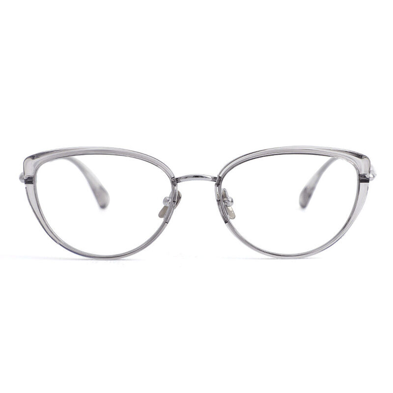 Kristin Cat Eye Grey Glasses