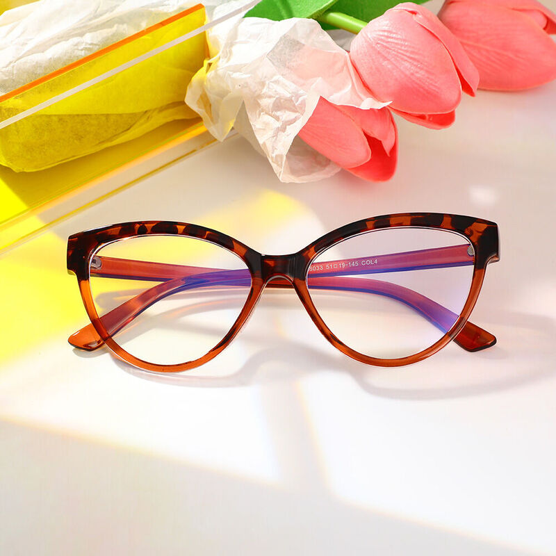 Occhiali da Vista  Anthone Cat Eye Marrone