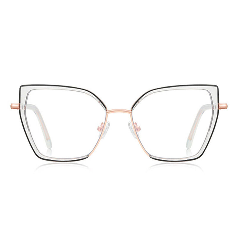 Modesty Cat Eye Clear Glasses