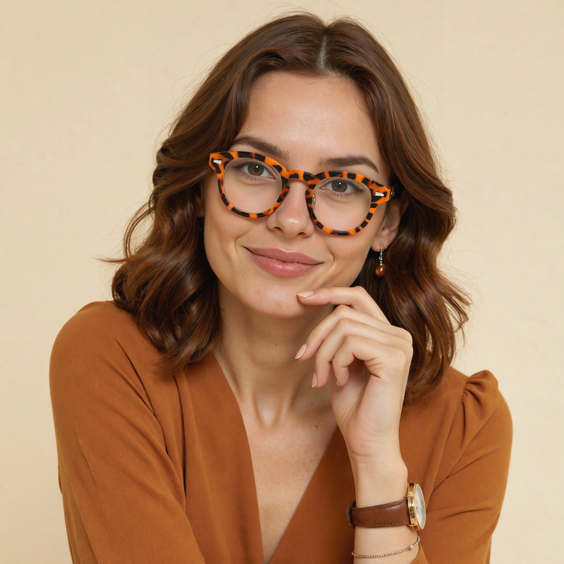 Lucien Square Tortoise Glasses