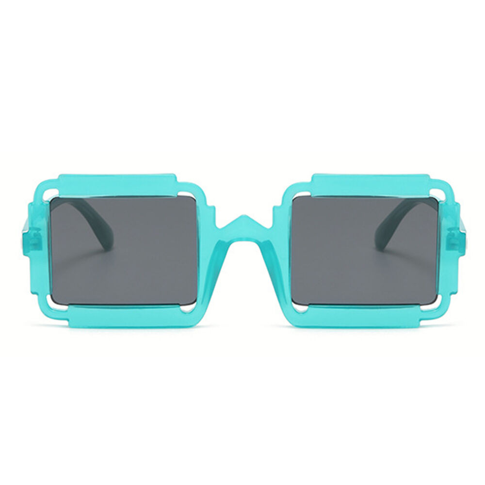 Persis Square Blue Sunglasses