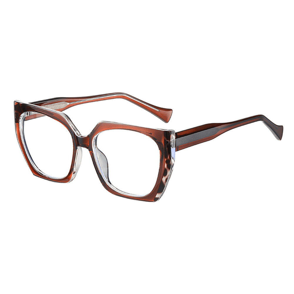 Sophy Cat Eye Brown Glasses
