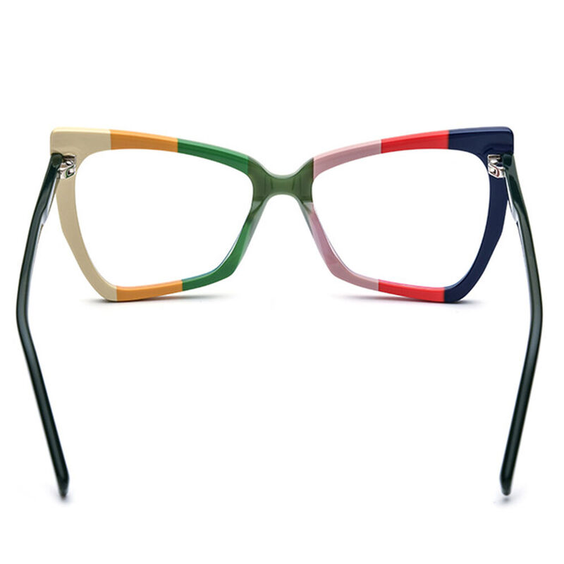 Henson Cat Eye Green Glasses