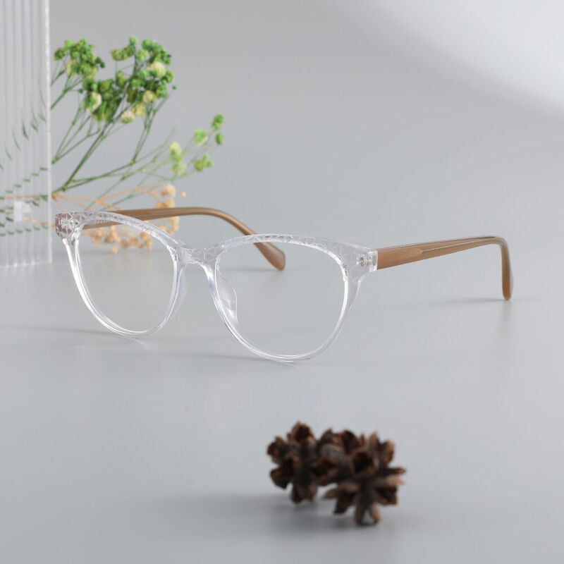 Wheeler Oval Clear Glasses