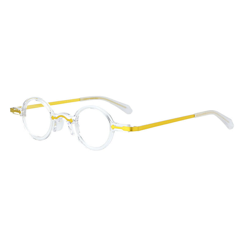 Bensoe Round Clear Glasses