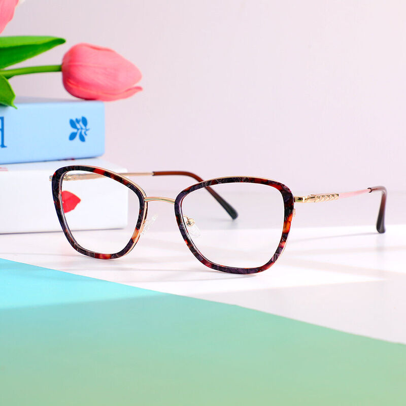 Gafas Graduadas Tipo 'Cat Eye' Tortugas Xaviera