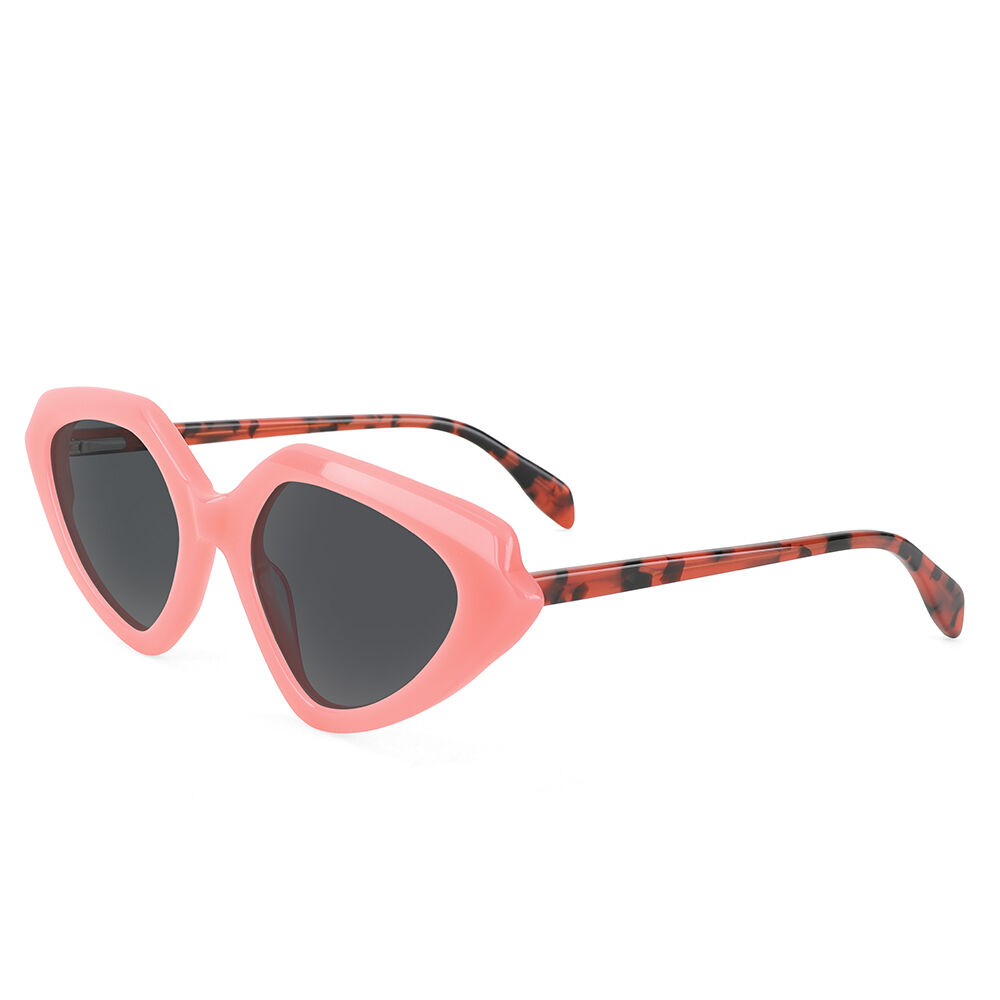 Adelia Cat Eye Pink Sunglasses